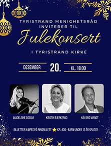 Julekonsert i Tyristrand kirke